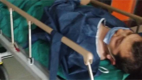 Kaza Geçiren Posta Dağıtım Personeli Ameliyata Alındı