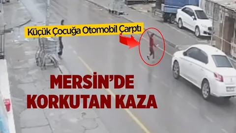 Otomobilin Çarptığı Küçük Çocuk Yaralandı
