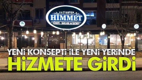 Himmet Künefe & Baklava’daki Mor Midye Baklava İle Közde Künefe Büyük İlgi Gördü