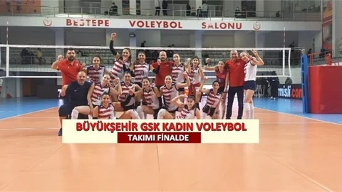 Gsk Voleybol Takımı Tvf Spor Lisesi’ni 3-0 Yendi