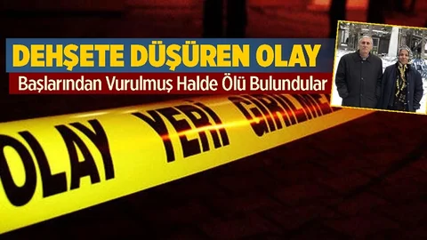 Kan Donduran Olay, Yaşlı Çift Ölü Bulundu