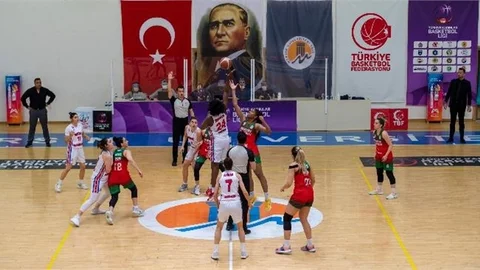 Gsk Kadın Basket Takımı, Karşıyaka Çarşı Koleji’ni 78-71 Yendi