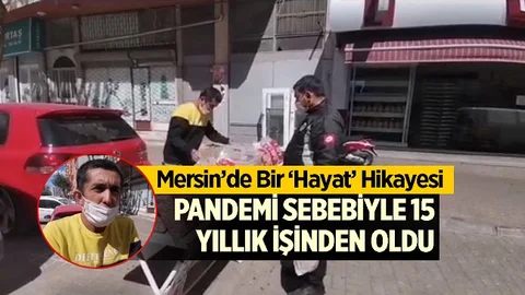 Pandemi Nedeniyle 15 Yıllık Mesleğini Bırakıp Sokaklarda Fıstık Satmaya Başladı