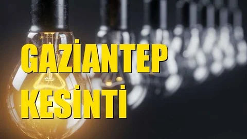Gaziantep Elektrik Kesintisi 27 Mart Cumartesi
