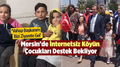 Mahallelerinde İnternet Olmayan Öğrenciler Vahap Seçer'den Destek İstedi