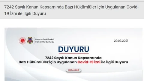 Hükümlülerin İzin Sürelerinde Değişiklik