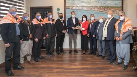 Yörüklerden Başkan Seçer’e Teşekkür Ziyareti