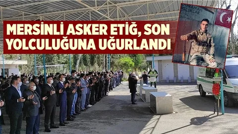 Mersinli Asker Ali Etiğ'e Son Görev