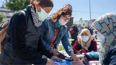 "Evimiz Atölye" Projesi Kadınlara Güç Verdi