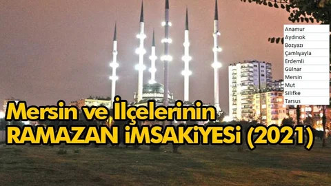 Mersin İftar Vakti 2021