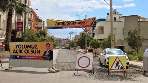 Kent Genelinde Yol Yapım Çalışmaları