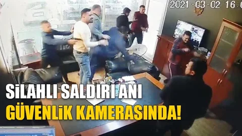 1 Kişini Öldüğü, 2 Kişinin Yaralandığı Olayın Görüntüleri