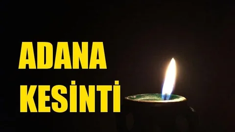 Adana Elektrik Kesintisi 09 Nisan Cuma