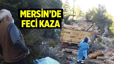 Mersin'de Feci Kaza, Sürücü Hayattan Koptu