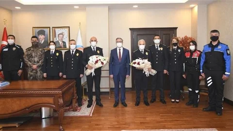 Vali Su’ya ‘Polis Haftası’ Ziyareti