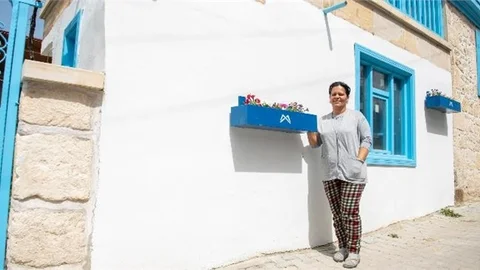 Mersin Büyükşehir, Türkiye’nin Tek Giritli Köyünü Renklendirdi