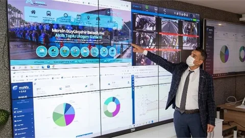 Mersin’de Akıllı Toplu Ulaşım Sistemi Hayata Geçti