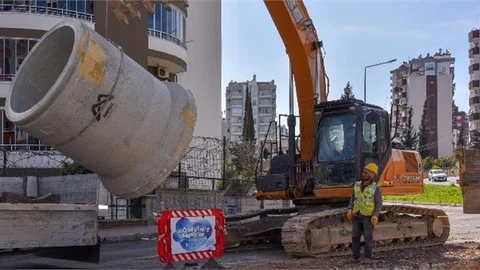 MESKİ, Yağmursuyu Altyapı Yatırımlarına Devam Ediyor