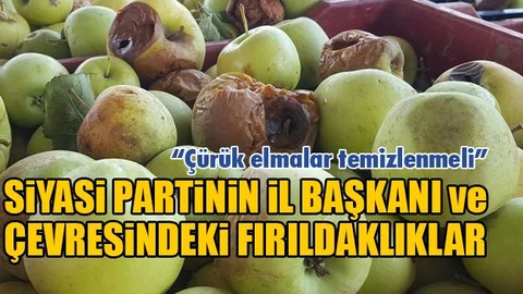 Hırsızlara Çanak Tutan Siyasi Çürük Elmalar Temizlenmeli!