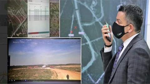 Yangın-cell ve Görev Emir Sistemi Devreye Girdi