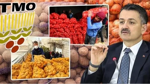 40 Bin Ton Patates ve 10 Bin Ton Kuru Soğan Dağıtıldı