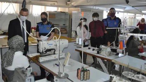 Toplum Destekli Polislik Şube Müdürlüğü Koordinesinde İstihdam Garantili Kurs