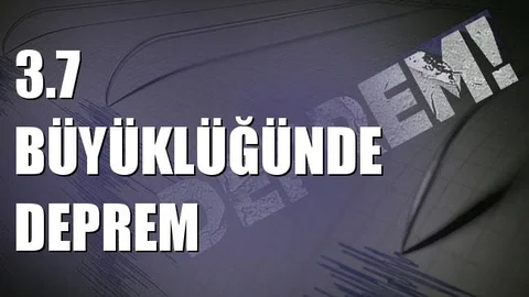 Ege Denizi 3.7 Büyüklüğünde Deprem