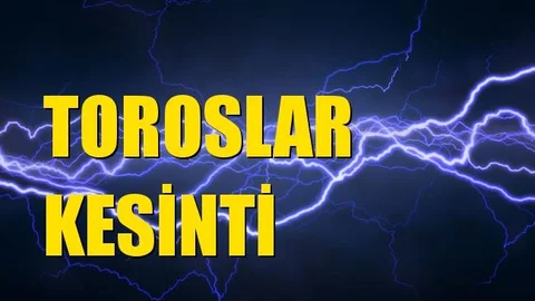 Toroslar Elektrik Kesintisi 26 Nisan Pazartesi