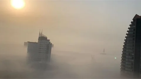 Mersin Güne Sisle Uyandı