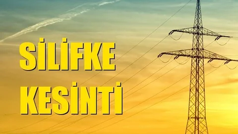 Silifke Elektrik Kesintisi 29 Nisan Perşembe