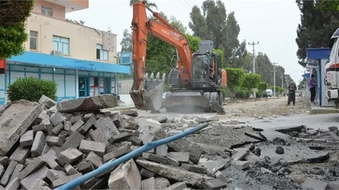 Yenice Atatürk Bulvarı, Büyükşehir Tarafından Yenileniyor