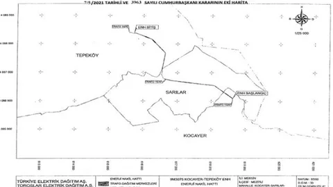 Mersin Tepeköy İçin Acele Kamulaştırma Kararı