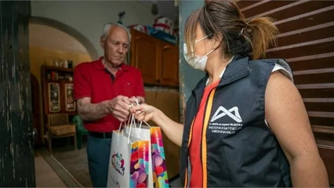 Büyükşehir, Bu Bayramda da Yaş Almış Vatandaşları Unutmadı