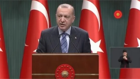 Kabine Toplantısının Ardından Erdoğan Açıklamada Bulunuyor