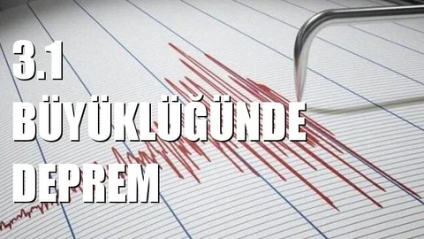 Malatya 3.1 Büyüklüğünde Deprem
