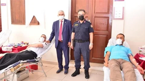 Mersin İl Jandarma Komutanlığı Kan Bağışı Etkinliği Düzenledi