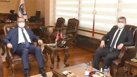 Osmaniye Valisi'nden Vali Su’ya Ziyaret