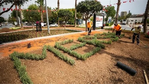 Peyzaj Çalışmalarına Hız Verildi