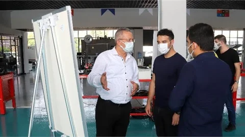 Amerika'dan Geldi Model Fabrika'ya Hayran Kaldı