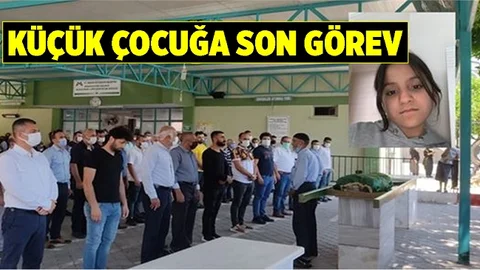 Mersin'de Kanala Düşerek Ölen Küçük Çocuğa Son Görev