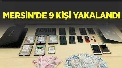 Mersin'de Yasa Dışı Bahis Operasyonu, Gözaltılar Var