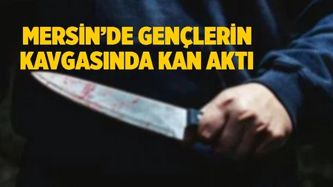 Mersin'de Gençlerin Kavgasında Kan Aktı, 2 Yaralı