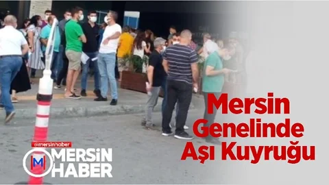 Mersin'deki Hastanelerde Aşı Yoğunluğu Oluştu