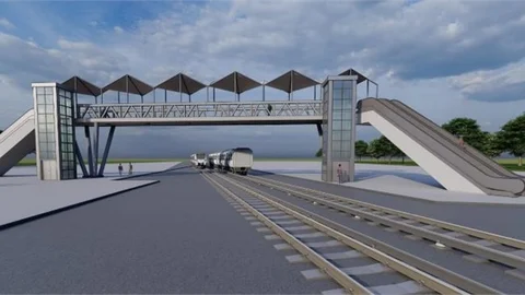 Mersin Büyükşehir, Tarsus’a Modern Bir Yaya Üst Geçidi Kazandırıyor