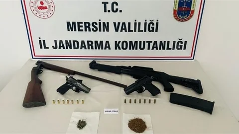 Mersin'de Uyuşturucu Tacirlerine Operasyon