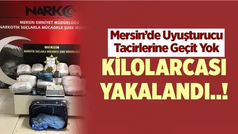 Uyuşturucu Tacilerine Baskın, Kilolarcası Yakalandı