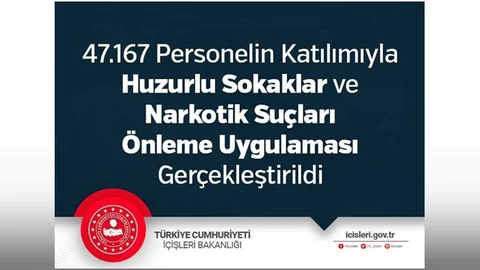 Huzurlu Sokaklar ve Narkotik Suçları Önleme Uygulaması Gerçekleştirildi