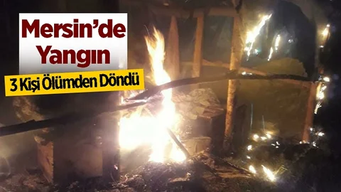 Yaylada Çıkan Yangında Can Pazarı, 1'i, Çocuk 3 Kişi Ölümden Döndü