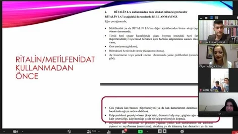 "Dikkat Eksikliği ve Hiperaktivite Bozukluğu Bilinçli Aile Projesi"