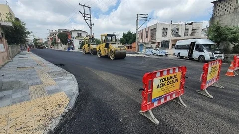 İstiklal Caddesi İkinci Kısmı da Asfaltlandı